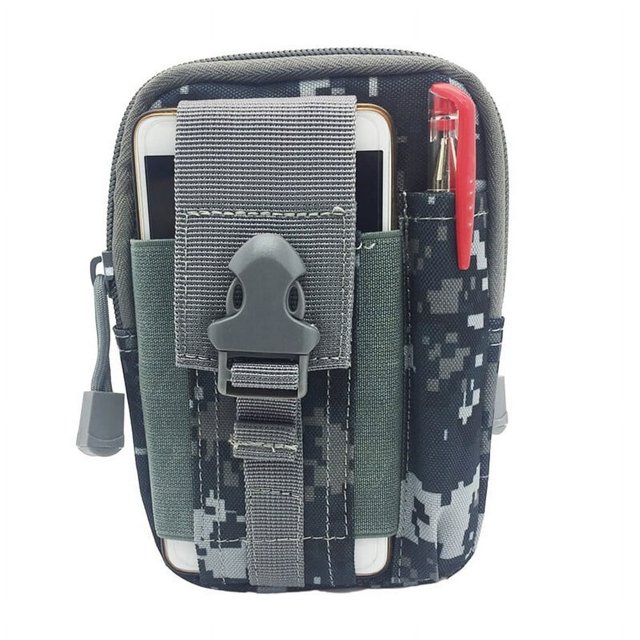 Tactical Waist Bag Multifunctional Phone Bag Multiple Pockets Large Capacity Men Belt Bag Sports EDC Pouch Outdoor Accessories