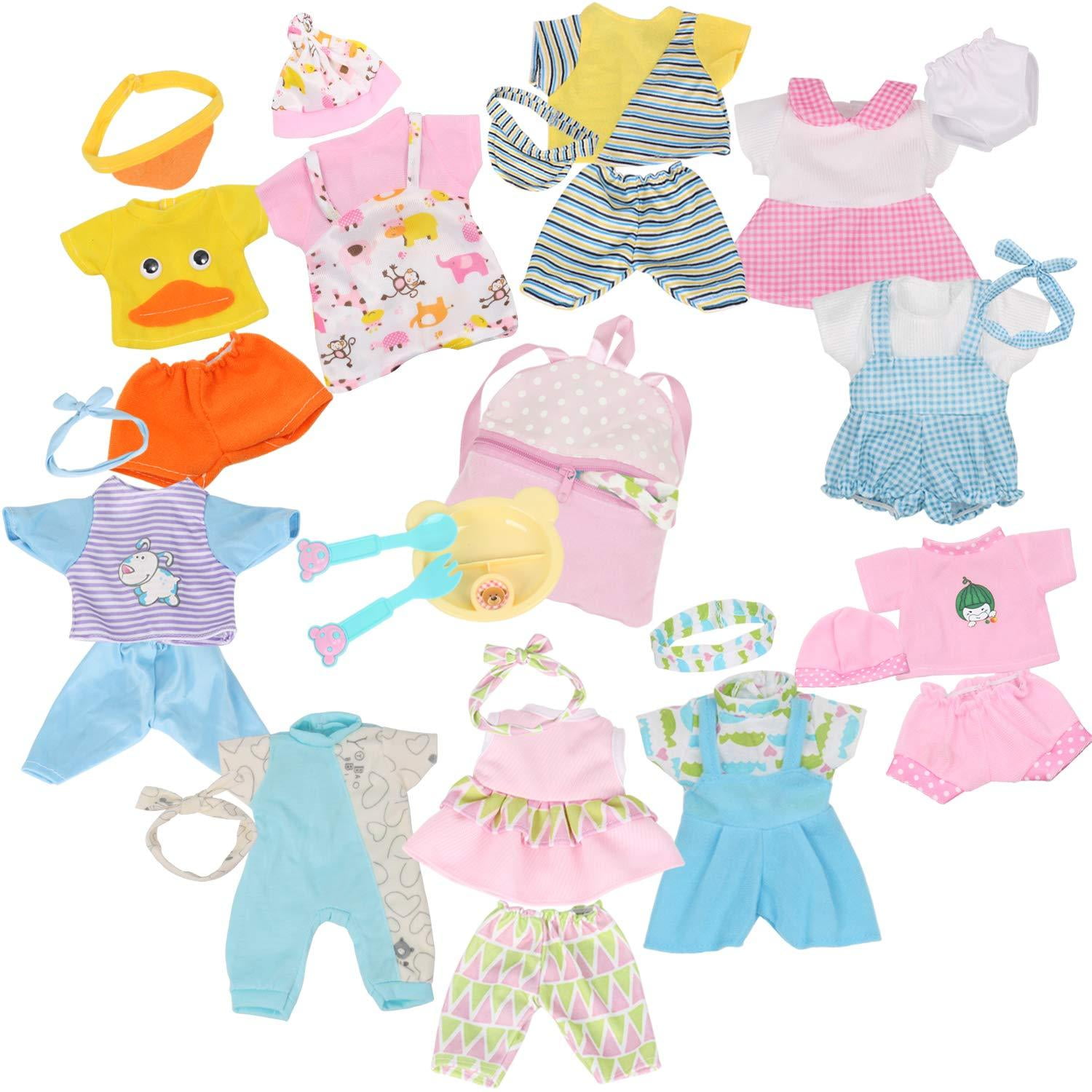 11 baby doll clothes