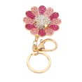 thumbnail image 4 of Llavero de metal Bling Bling girasol con diamantes de imitación, 4 of 12