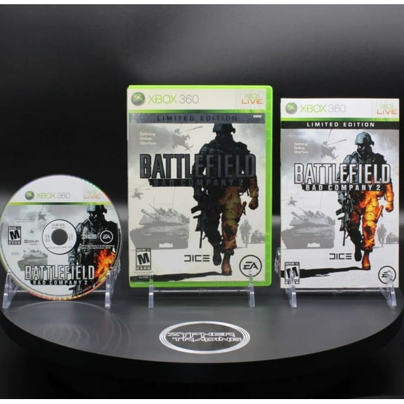 Restored Battlefield: Bad Company 2 Microsoft Xbox 360 Limited Edition (Refurbished)