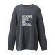 thumbnail image 2 of Gibobby Sudadera oversize mujer Sudadera sin Botones Sudadera para Mujer(Gris oscuro,XL), 2 of 4