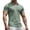 Green, variant on Men's Dry Fit Business Golf Shirt Lapel Collar V Neck Solid Lightweight Sport T-Shirt Slim Fit Muscle Designer