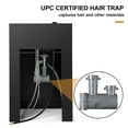 thumbnail image 3 of Artist Hand Black Backwash Sink Station Cabinet Spa Salon Equipment with Shampoo Bowl, Storage, 3 of 9