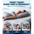 thumbnail image 4 of Funda de almohada corporal Rifens Ice Cooling Stay Cool All Night 20x54, 4 of 7