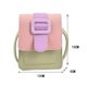 thumbnail image 1 of Bolsa Moda Mujer Hit Color PU Messenger Bag Casual Mini Phone Bag (Rosa Verde) Likrtyny Para Estrenar, 1 of 9