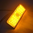 thumbnail image 3 of 24LED Motorcycle Reflector Tail Brake Turn Signal Light Lamp Car ATV LED Reflectors Truck Side Warning Lights, 3 of 6