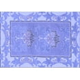 thumbnail image 1 of Ahgly Company Indoor Rectangle Abstract Blue Modern Area Rugs, 7' x 10', 1 of 4