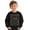 Black, variant on Hoodies for Boys Back To School Dinosaur Print Short Sleeve Crew Neck Warm Sweatshirt Boys School Uniform Size 5-6 Years