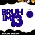 thumbnail image 4 of Cake Topper Cutylight Brush I'm 13, cumpleaños oficial de adolescente, 4 of 5
