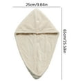 thumbnail image 3 of Microfiber Hair Towel, Quick Drying Cap, Absorbent Material, Soft Touch Design, for Women, Fast Drying Hair Hat, Gentle on Scalp, Travel Friendly Towel, Daily Use Hair Towel, Lightweight Akmoler, 3 of 8