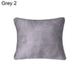 thumbnail image 2 of Juliy 2Pcs/Set Headrest Pillow Soft Texture Comfortable Breathable Removable Wear-resistant Neck Back Support Ergonomic Design Car Lumbar Support Cushion for Automobile, 2 of 4