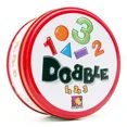 thumbnail image 1 of Dobble Card Game Table Board Game For Dobbles Kids Cards Go Camping Metal Tin Box SHALOM Basic English Toys ABC 123, 1 of 7