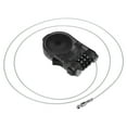 thumbnail image 1 of Candado de cable retráctil Uxcell de 3.28 pies, candado de código ajustable y reiniciable de 3 dígitos, negro, 1 of 5