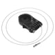 thumbnail image 1 of Candado de cable retráctil Uxcell de 3.28 pies, candado de código ajustable y reiniciable de 3 dígitos, negro, 1 of 5