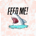 thumbnail image 4 of Inktastic Feed Me with Shark Head Boys or Girls Baby Bodysuit, 4 of 5