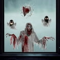 thumbnail image 4 of Halloween Ghost Horror Wall Decal – Peel and Stick Small Wall Sticker for Bedroom, Window, Glass, and Home Decor, 4 of 5