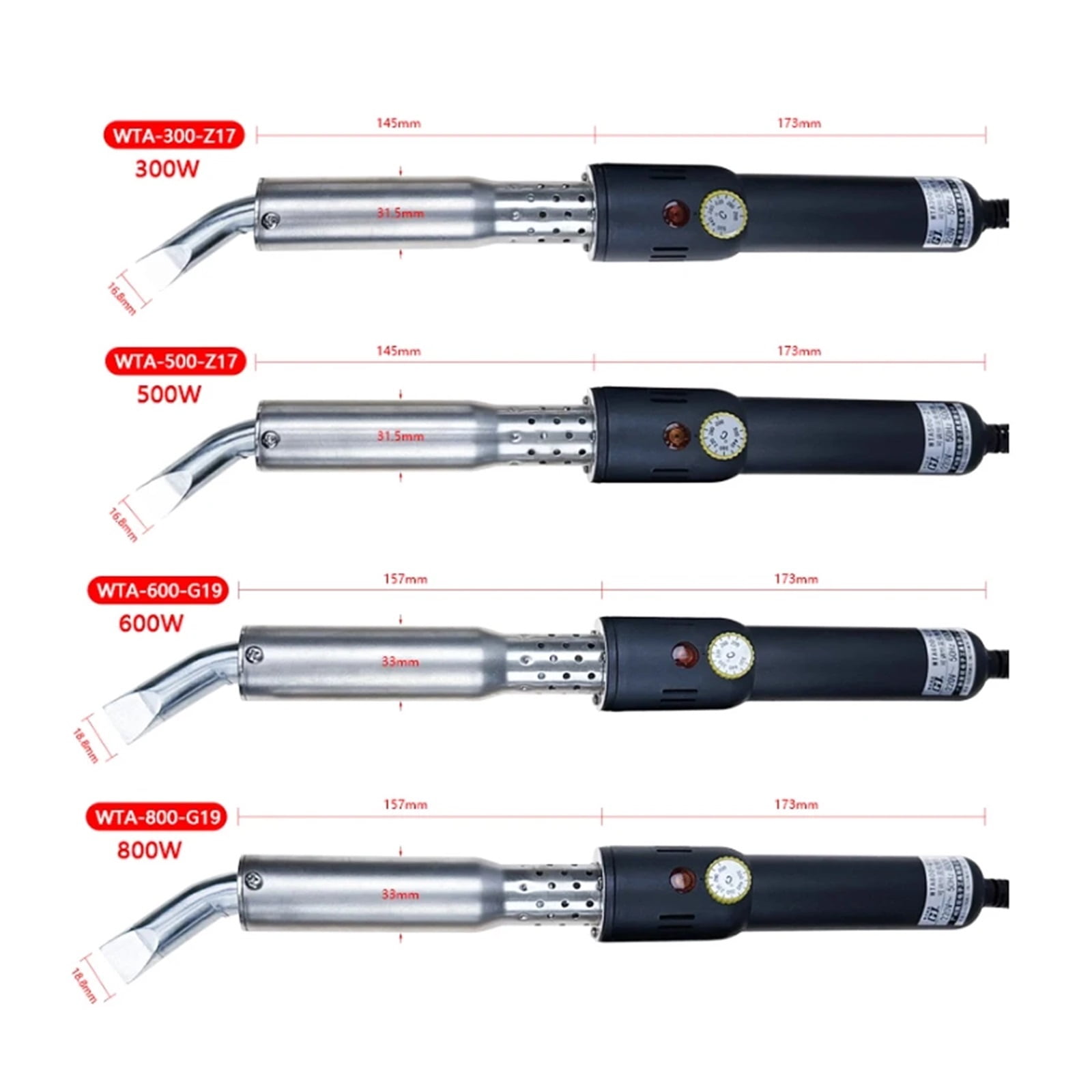 High Power Adjustable Constant Temperature Electric Soldering Iron 1000W Welding Repair Tool Externally Heated Soldering Irons