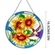 thumbnail image 3 of Fiudx Colgante de Colibrí Colorido, Decoración Artesanal de Acrílico, Diseño Floral Vibrante, Adorno Brillante para Ventana, Perfecto para Jardín, Sala de Estar o Uso Exterior, Tamaño 16 X 16 Cm., 3 of 4