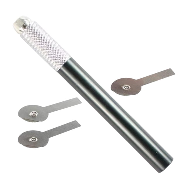 Abbracc 1set Rivet Maker Tool Aircraft Models Engraving Modeling with Handle Metal Hobby