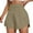 Khaki-a, variant on QHFBli Womens Running Shorts High Waisted Quick Dry Athletic Shorts Sports Workout Gym Track Drawstring Shorts with Pockets