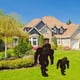 thumbnail image 5 of Silueta Animal Estaca Chimpancé Decoración De Jardín Silueta De Chimpancé Para Camino De Césped Acera 2 Unids/Set Yuarrent HA035024-00, 5 of 6
