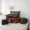 thumbnail image 6 of Erosebridal Rainbow Hummingbird 7-Piece Twin Bedding Sets,Colorful Plant Flowers Blossom Bedding Comforter Set,Reversible, 6 of 7