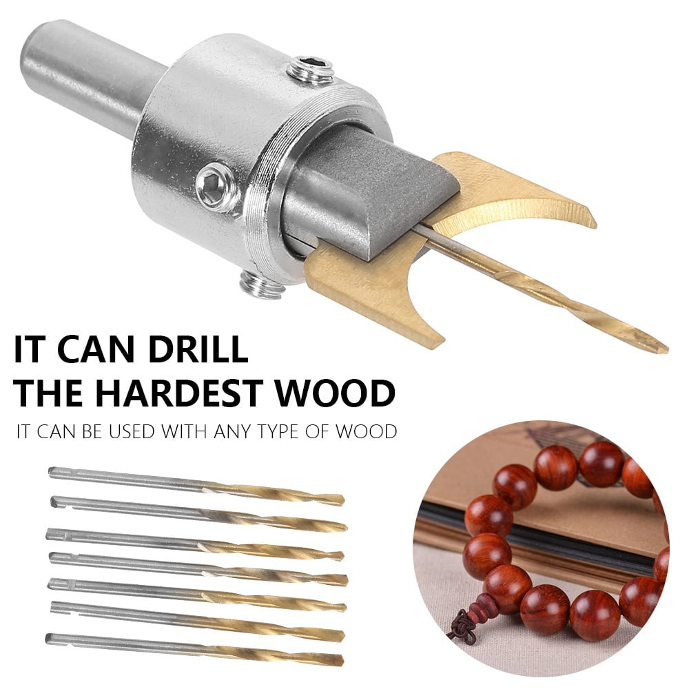 HSS Wood Bead Maker Drill Bit Milling Cutter Set For Woodworking Power Tool Kit