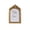 A002- Style B, variant on Gold Wall Decor for Living Room 4X6 Gold Picture Frame Vintage Tabletop Wall Mount Photo Frame for Bedroom Entryway Home Decor