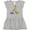 AC-Heather Grey, variant on Inktastic Gecko Pile Cute Lizards Girls Baby Dress