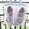 thumbnail image 3 of Laundry Bag Shoes Washing Drying Mesh Net Protective Pouch Storage Zipper Bags, 3 of 5