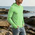 thumbnail image 4 of Mens UPF 50+ Fishing Hoodie Long Sleeve UV Sun Protection Thumb Holes Hoodie for Athletic Running Gym Workout, 4 of 7