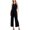 Black Beauty, variant on Studio by JPR Womens Surplice Knit Jumpsuit