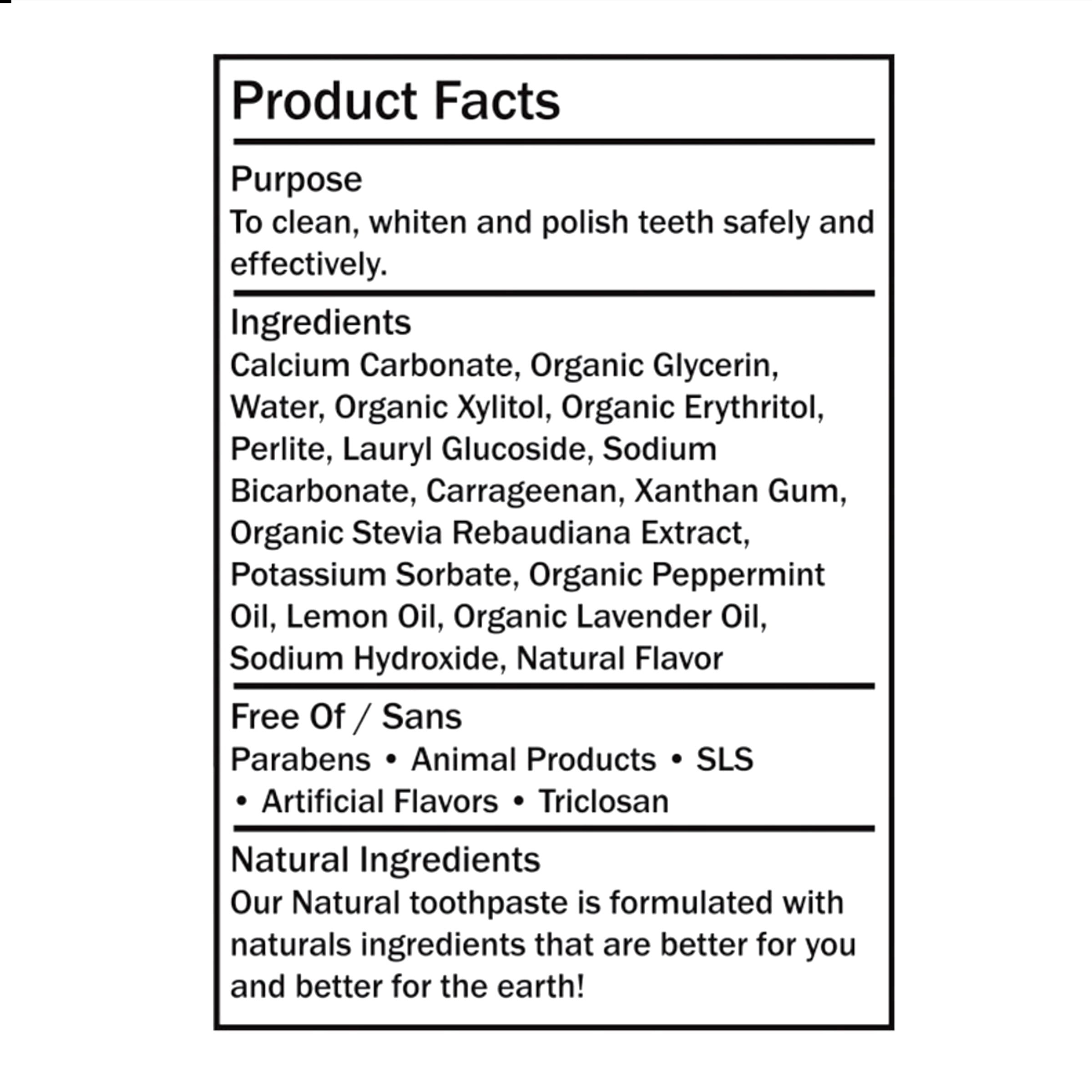 Awaken by Quality Choice Natural Toothpaste, Fluoride Free, Enamel Safe, Sensitivity Free, 85% Organic Ingredients, Wild Mint, 5.5 OZ - 3 Pack