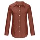 thumbnail image 3 of Camisa de manga larga con solapa y botones de lino, corte ajustado y color liso, para mujer - Mezcla de poliéster y lino - Tallas S/M/L/XL/XXL, 3 of 3