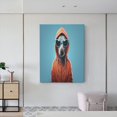 thumbnail image 6 of KLL Cool Dog In Hoodie Print Farmhouse Canvas Wall Art,Wall Decorations For Living Room Office Canvas Wall Decor for Home Decorations, 12'×16’’, 6 of 8