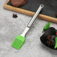 2 PcsSilicone Basting Pastry Brush Cooking Brush for Oil Sauce Butter
