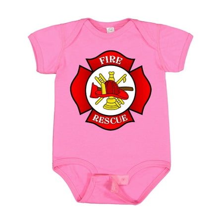 

Inktastic Maltese Cross Firefighter Gift Baby Boy or Baby Girl Bodysuit