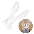 thumbnail image 3 of HEANUJJ Rabbit Ear Headwear White Lightweight Cosplay Decoration 1Pc, 3 of 4