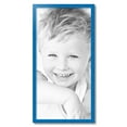thumbnail image 2 of ArtToFrames 16" x 32" Bright Blue Picture Frame, 16x32 inch Blue Wood Poster Frame (WOM-4751), 2 of 8