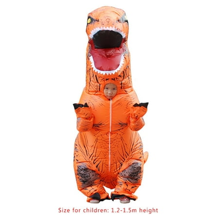 Haillom Adult Inflatable Costume Christmas Cosplay Dinosaur Animal Jumpsuit Halloween Costume for Adult