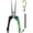 Green(with carrier), variant on TRUSCEND Fishing Pliers, Lockable Handy Fishing Gear with Innovative Ergonomical Handle, Corrosion Saltwater Resistant Teflon Coated Fishing Tool, Multi-Function Fishing Plier with Mo-V Cutter