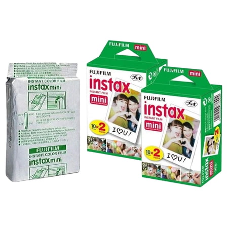 Fujifilm Instax Mini Instant Film Bulk Packaging 50 Shoots 5 Pack