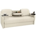 thumbnail image 2 of Qualitex Ethos Console DX RV Sofa Bed - 72" Wide - Bisque Ultimate Leather, 2 of 9