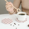 thumbnail image 5 of Kdxio Cute Panda Funny Coasters,4 Pcs Leather Coasters,Housewarming Gifts,Protect Furniture from Water Marks Scratch and Damage, 5 of 8