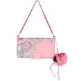 thumbnail image 3 of Funda tipo cartera para iPhone 8 Plus/iPhone 7 Plus para mujer, lujosa funda tipo cartera de piel con tapa y cadena para correa, ideal para chicas., 3 of 5