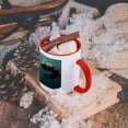 thumbnail image 5 of 3dRose, Galapagagos Sea lion,Zalophus wollebaeki,Punta Moreno Isabela Island Galapagos, 15oz Two-Tone Red Mug, 5 of 7