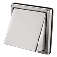 thumbnail image 3 of 2pcs 5-Inch External Extractor Wall Vent Cushioned Non Return Flap, Stainless Steel Outside Dryer Vent Covers for House, 3 of 6