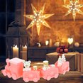 thumbnail image 2 of Adorno navideño de tren pequeño, decoración navideña de escritorio., 2 of 8