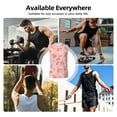 thumbnail image 5 of Bixox Men's Fox Printed Shirt Sleeveless Fitness Tank Top-3X-Large, 5 of 5