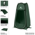 thumbnail image 3 of Pop-Up Pod - Instant Privacy Tent Dressing Room or Portable Shower Stall with Carry Bag for Camping Beach or Tailgate by Wakeman Outdoors (Green), 3 of 8